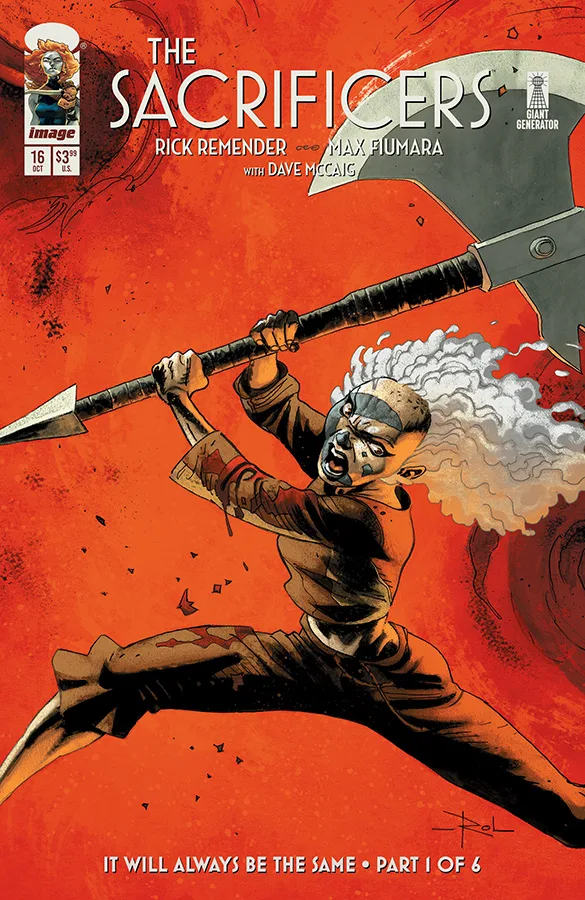 The Sacrificers #16 cover