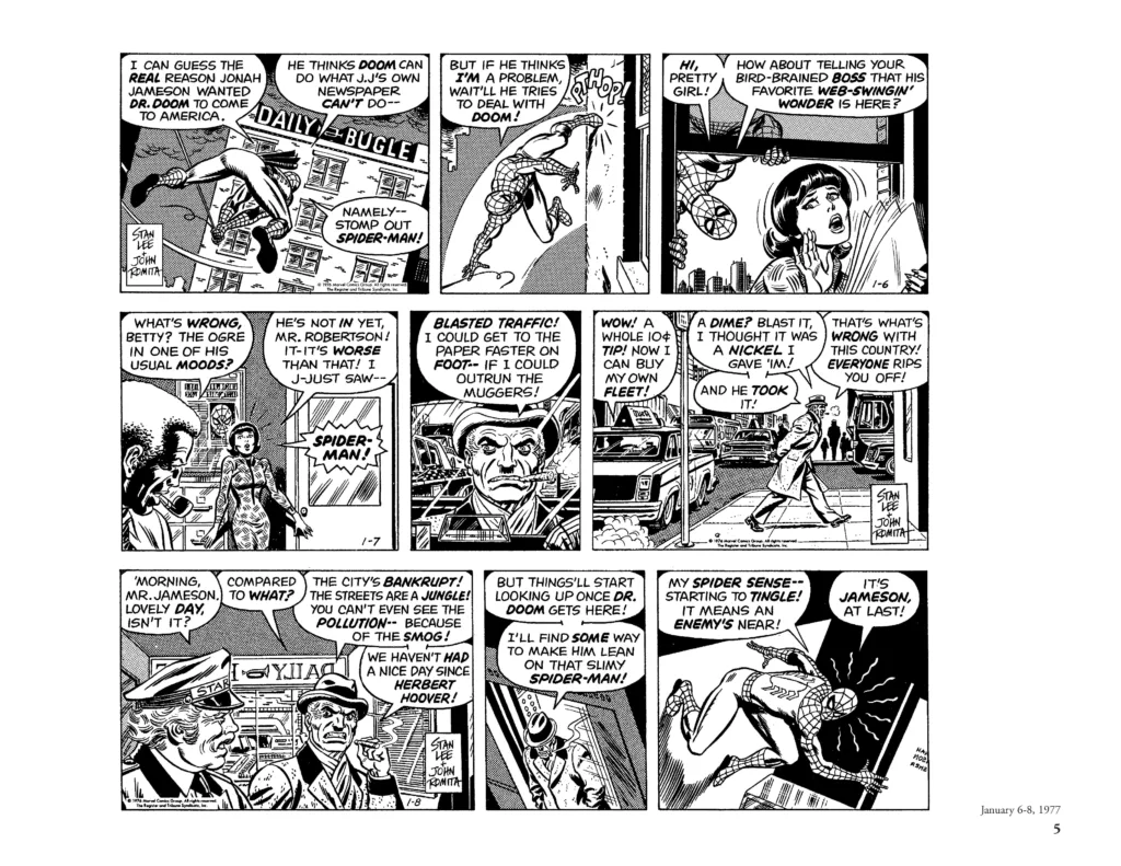 The Amazing Spider-Man Classic Newspaper Comics