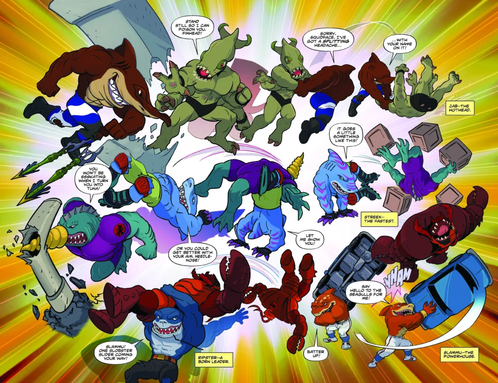 Street Sharks #1 page 4