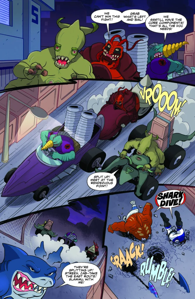 Street Sharks #1 page 6