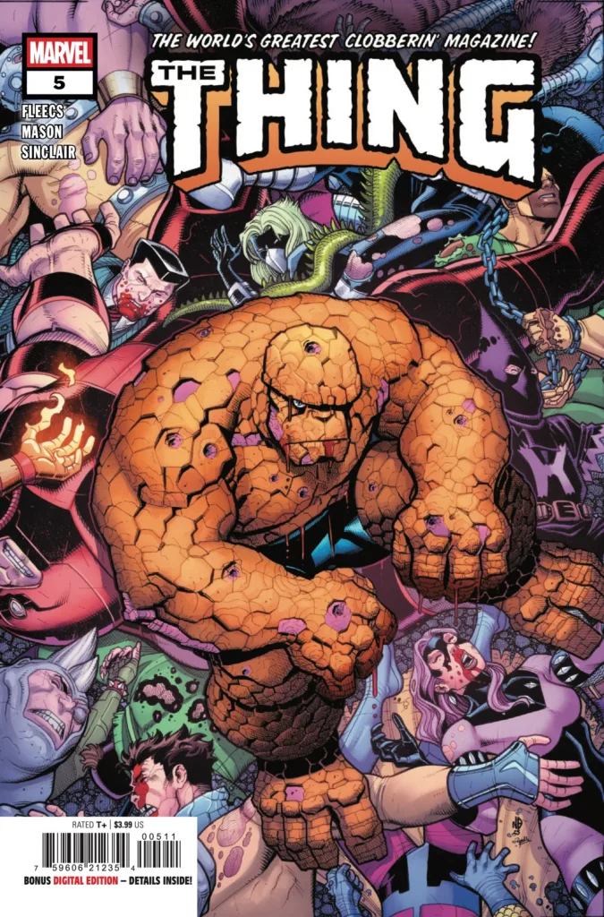 The Thing #5 cover