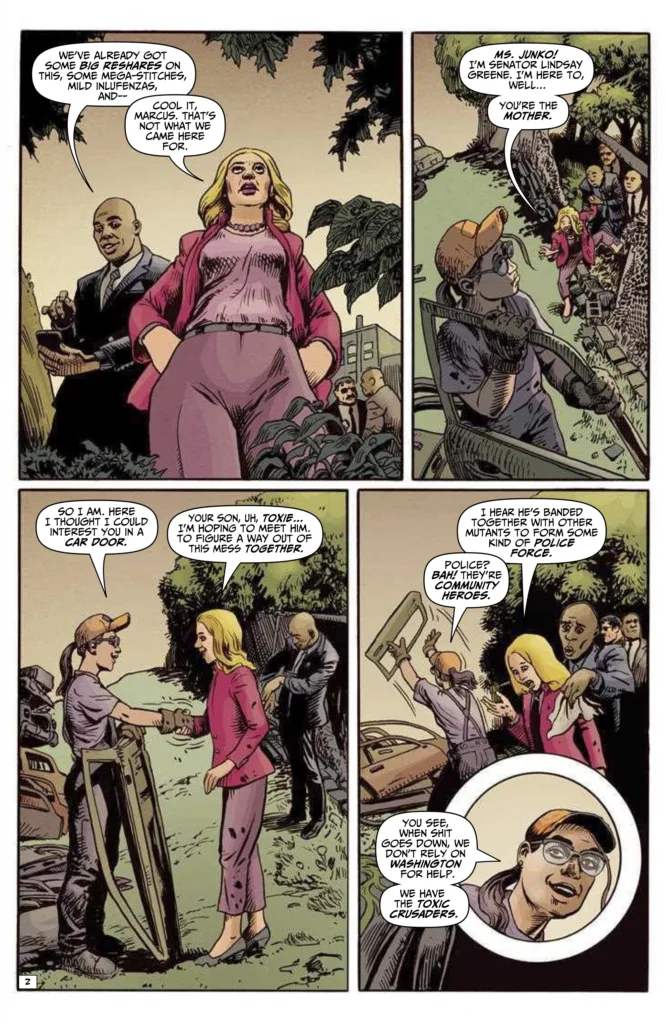 The Toxic Avenger Comics #3 page 2