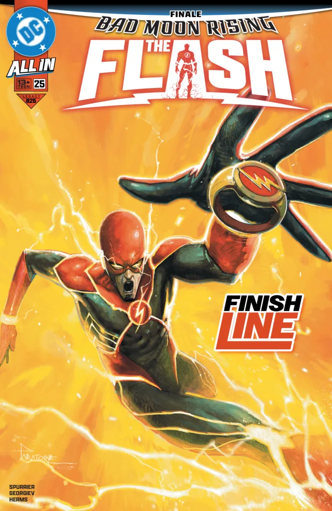 The Flash #25 cover