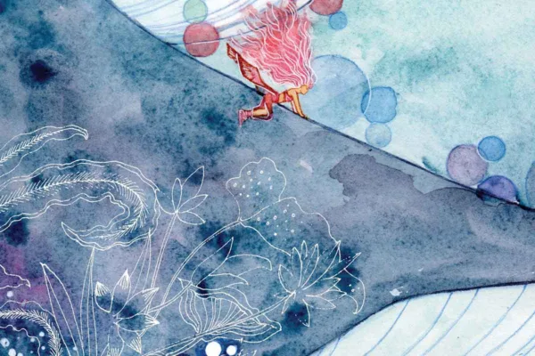 The Girl Who Draws on Whales crop