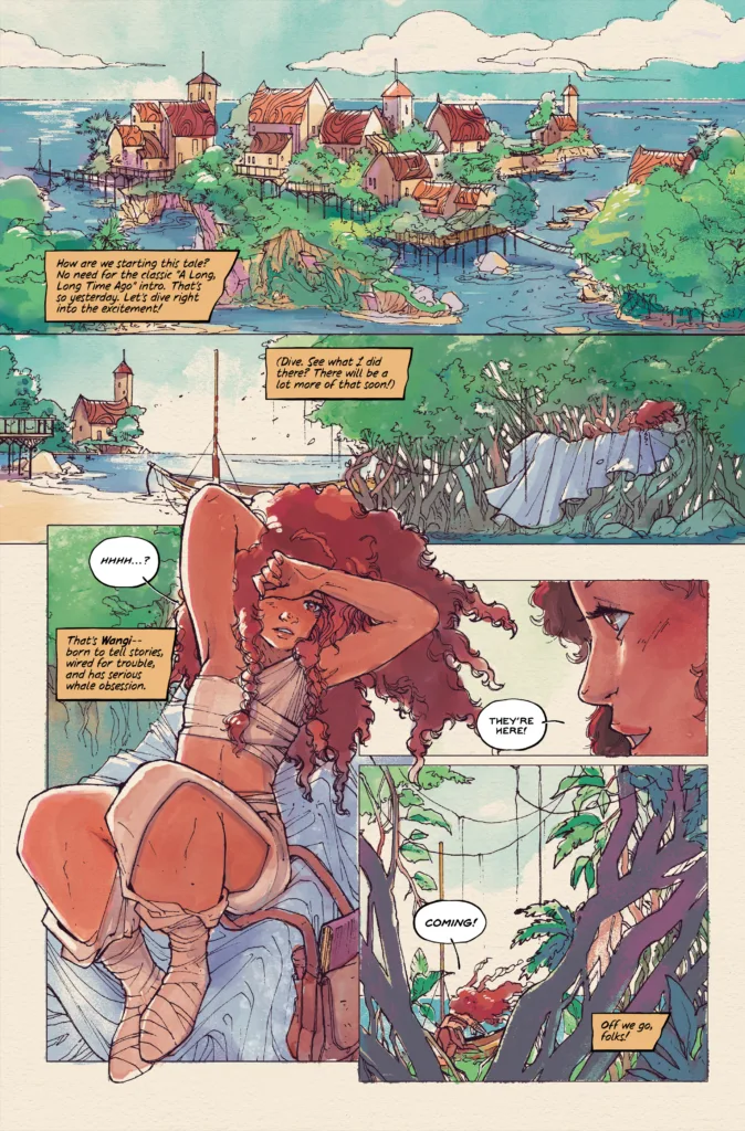 The Girl Who Draws on Whales page 7