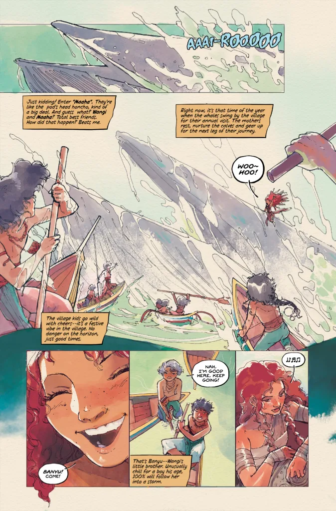 The Girl Who Draws on Whales page 10