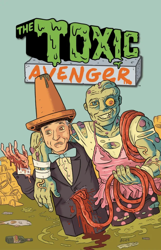 The Toxic Avenger Comics #3 cover