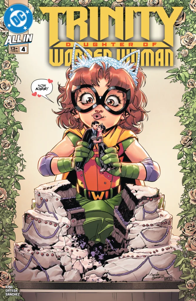 Trinity: Daughter Of Wonder Woman #4 cover