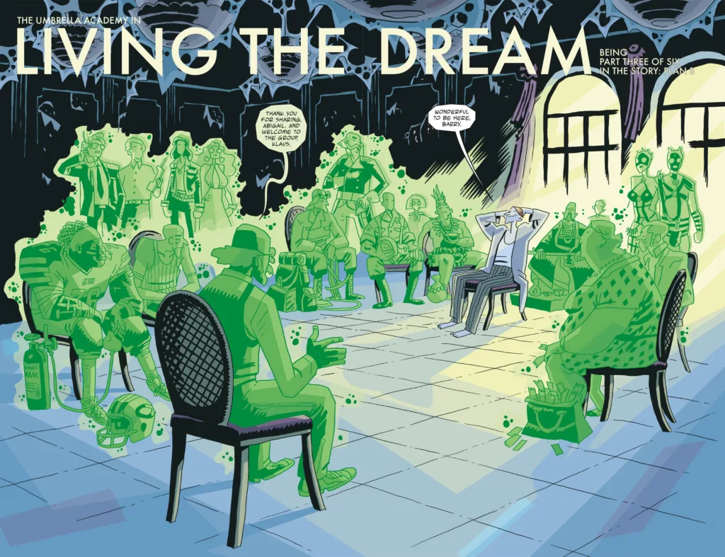 The Umbrella Academy: Plan B #3 page 2-3