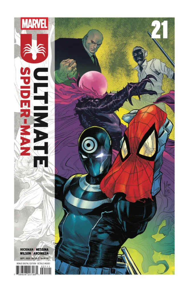Ultimate Spider-Man #21 cover
