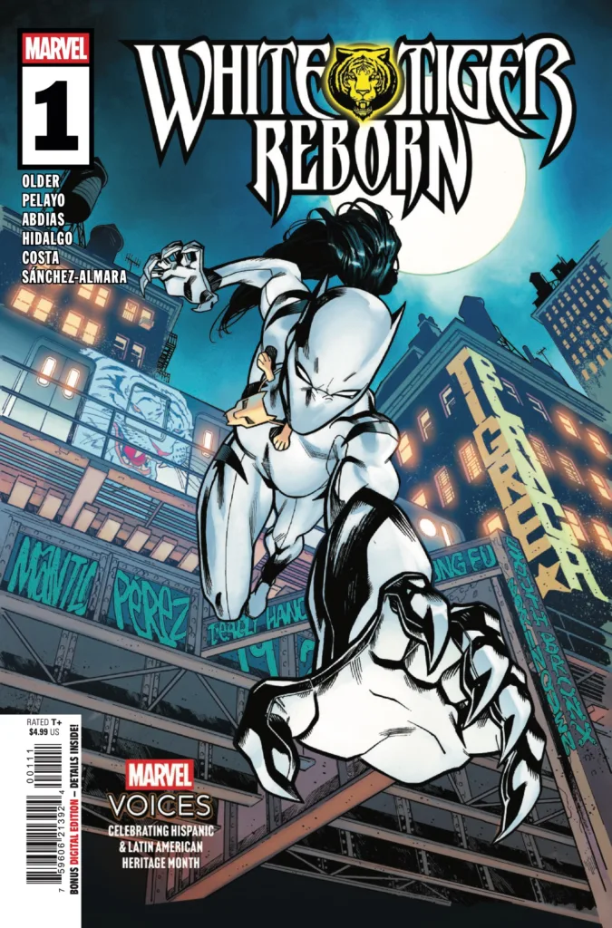 White Tiger Reborn #1 cover