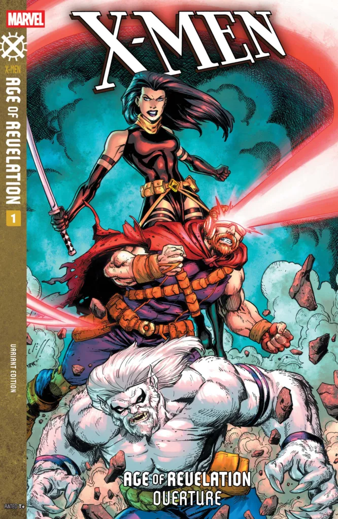 X-Men: Age Of Revelation Overture #1 cover