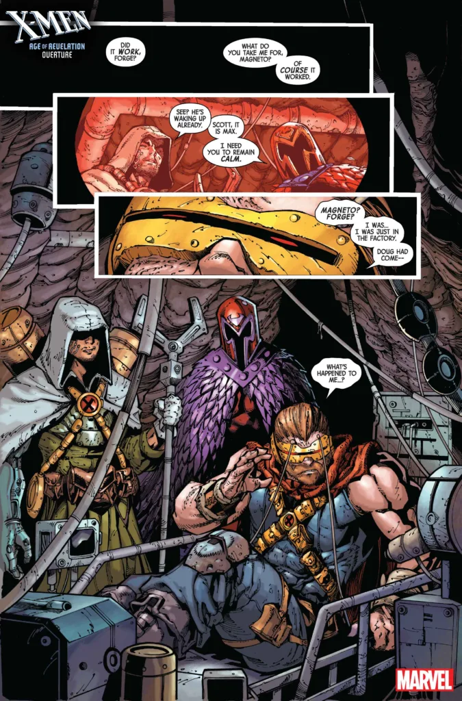 X-Men: Age Of Revelation Overture #1 page A
