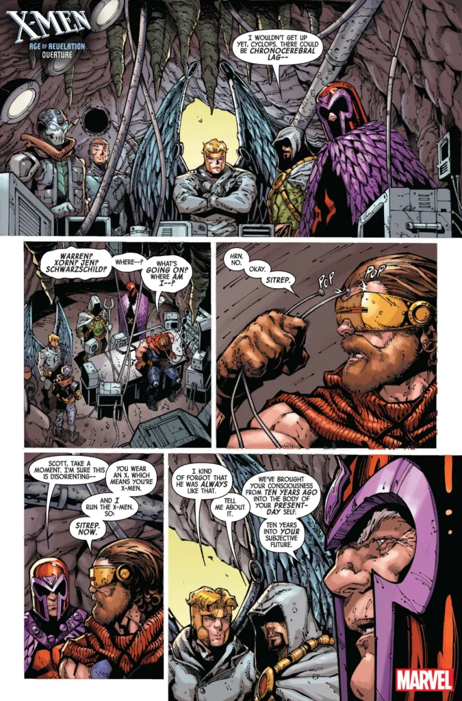 X-Men: Age Of Revelation Overture #1 page B