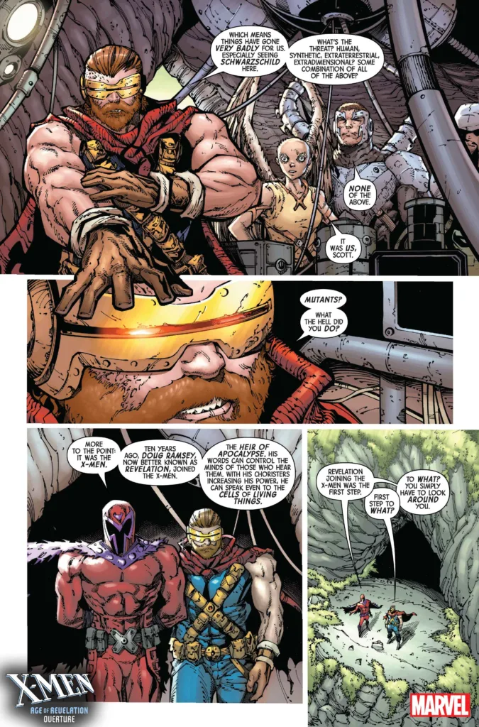 X-Men: Age Of Revelation Overture #1 page C