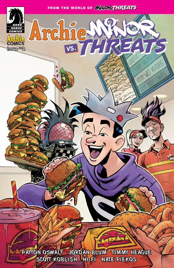 Archie Vs. Minor Threats #2 cover