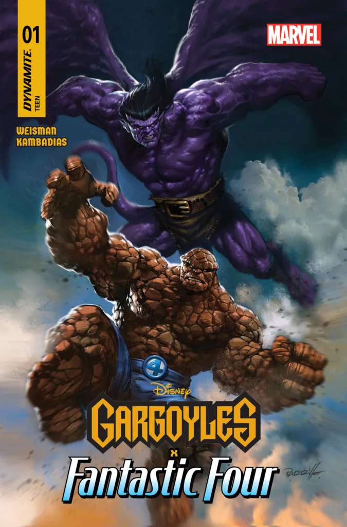 Gargoyles Fantastic Four cover