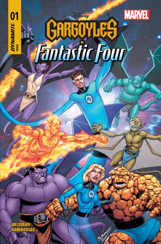 Gargoyles Fantastic Four cover