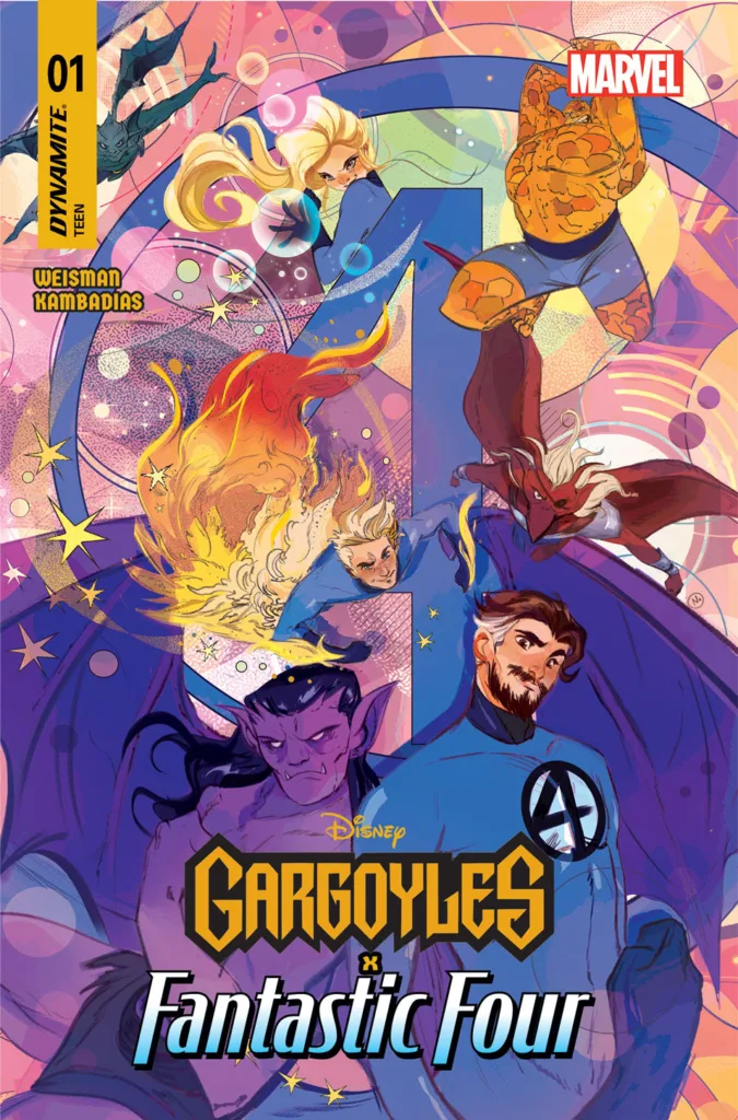 Gargoyles Fantastic Four cover