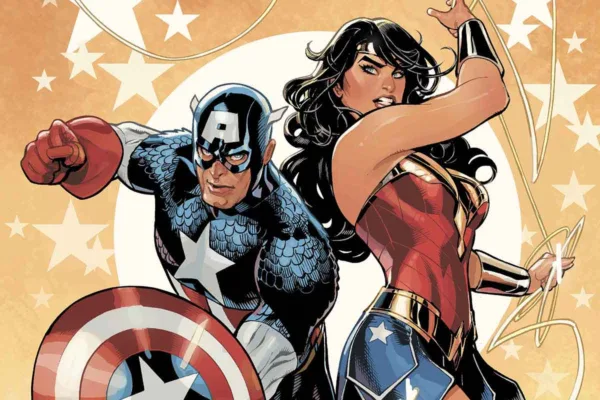 Marvel DC Deadpool Batman Captain America and Wonder Woman