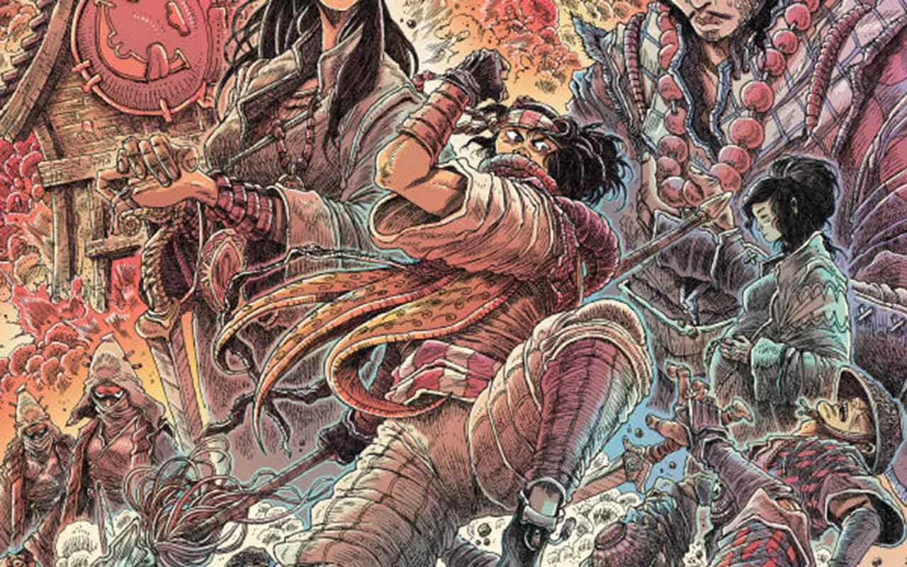 Orphan and the Five Beasts: Bath of Blood #1 crop