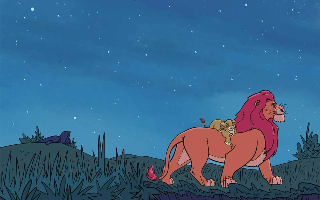 The Lion King cover crop