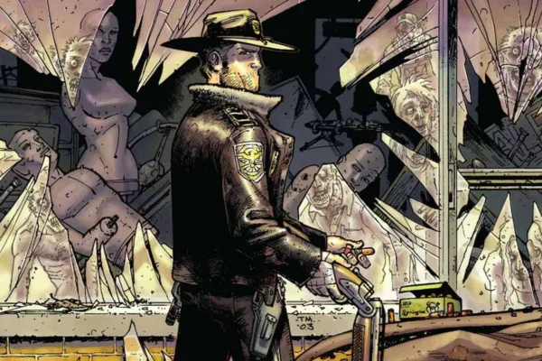 The Walking Dead #1 crop