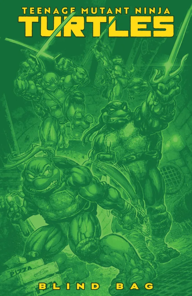 TEENAGE MUTANT NINJA TURTLES #13 Blind Bag, art by Freddie E. Williams II