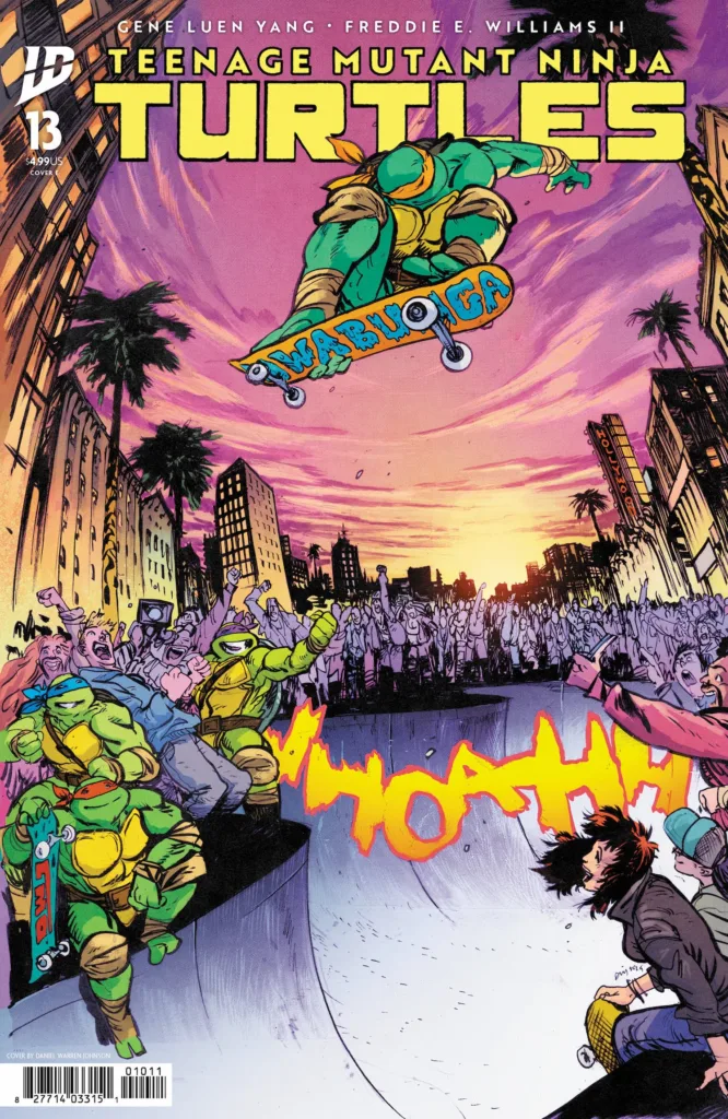 TEENAGE MUTANT NINJA TURTLES #13 cover E by Daniel Warren Johnson