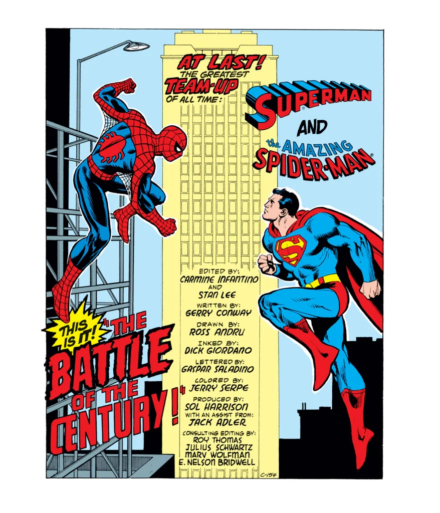 50th Anniversary of Superman vs. The Amazing Spider-Man #1