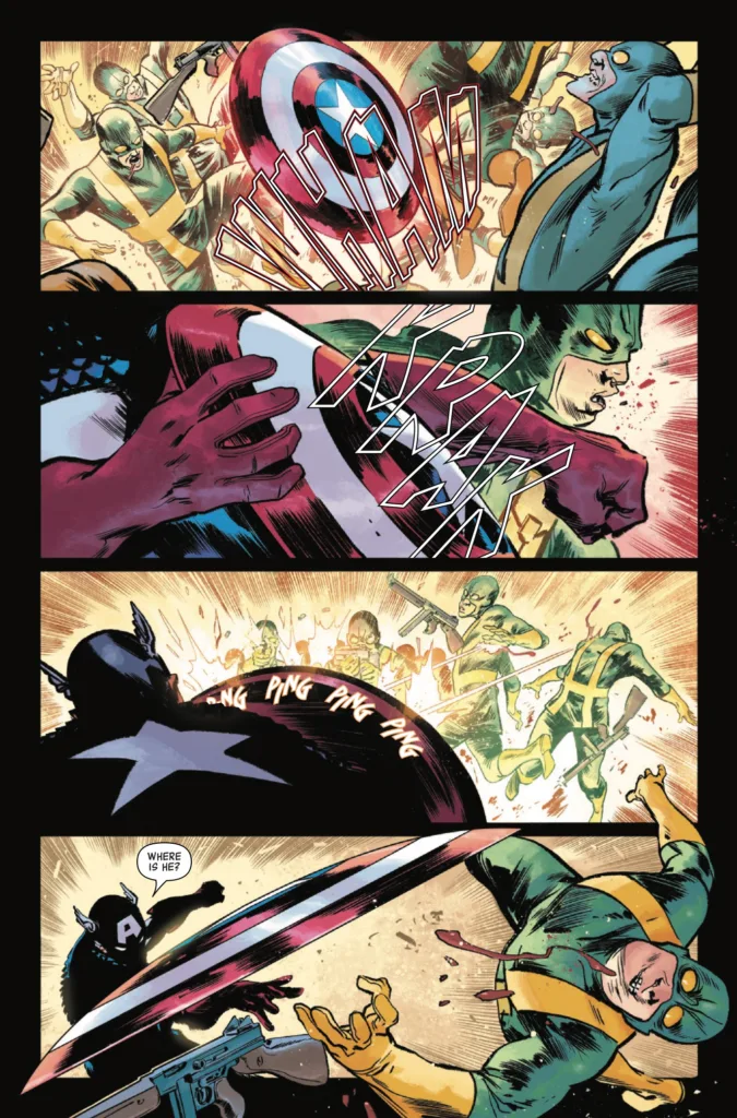 Alien Vs. Captain America #1 page 3