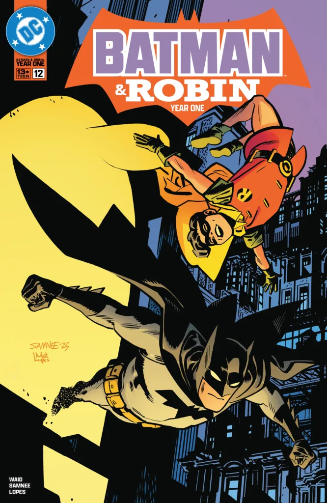 Batman And Robin: Year One #12 cover