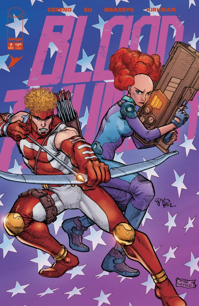 Blood & Thunder #7 cover