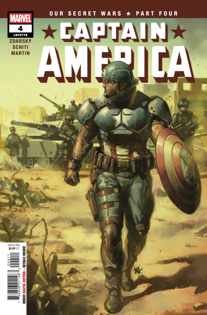 Captain America #4 cover