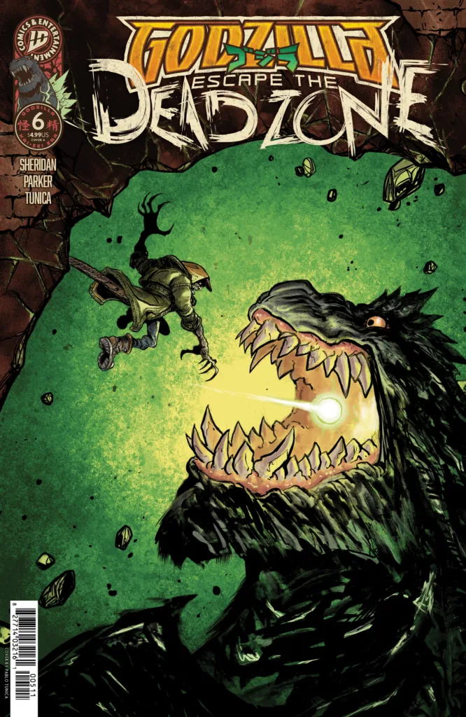 Godzilla: Escape The Deadzone #6 - Cover A by Pablo Tunica