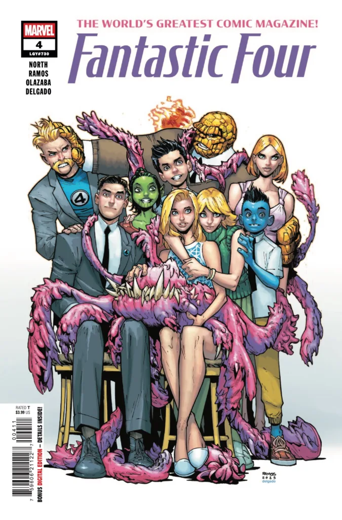 Fantastic Four #4 cover