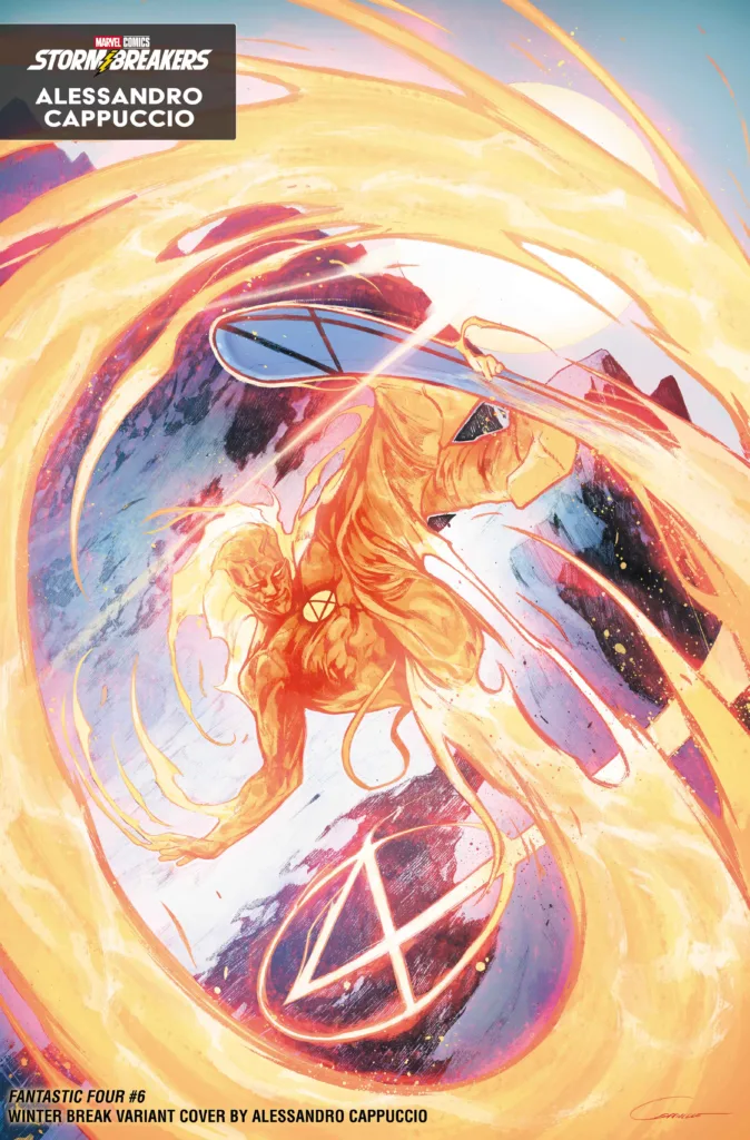 FANTASTIC FOUR #6 WINTER BREAK VARIANT COVER BY ALESSANDRO CAPPUCCIO – 75960621122700631