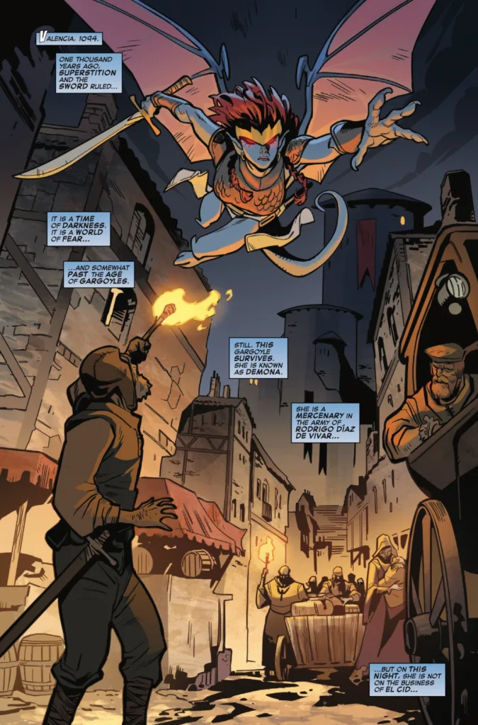 Fantastic Four / Gargoyles #1 page 3