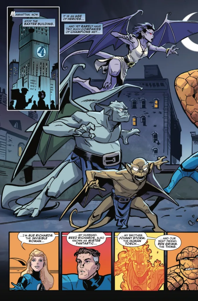 Fantastic Four / Gargoyles #1 page 6