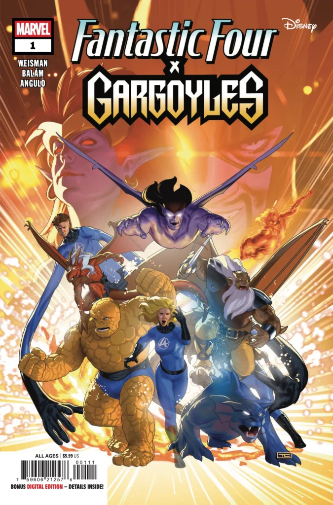 Fantastic Four / Gargoyles #1 cover