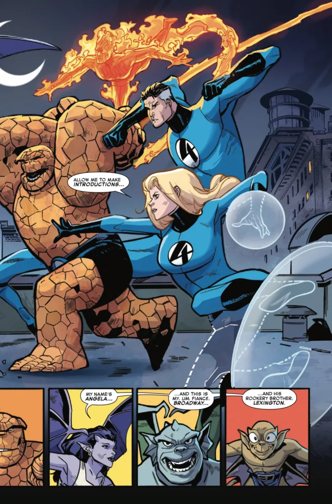 Fantastic Four / Gargoyles #1 page 7