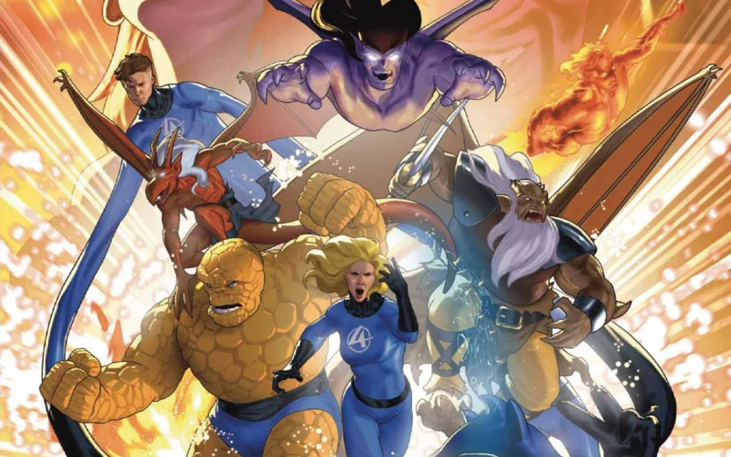 Marvel Preview: Fantastic Four / Gargoyles #1 Fantastic Four / Gargoyles #1 crop