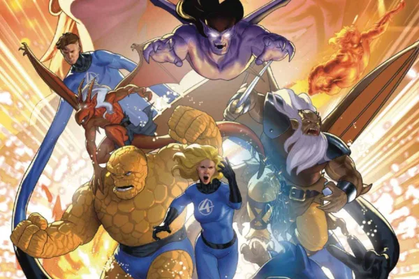 Fantastic Four / Gargoyles #1 crop