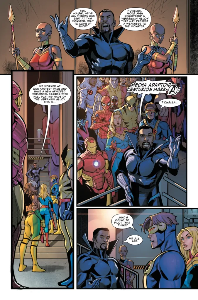 Godzilla Destroys The Marvel Universe #4 page 3