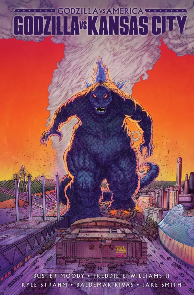 Godzilla Vs. America: Kansas City cover