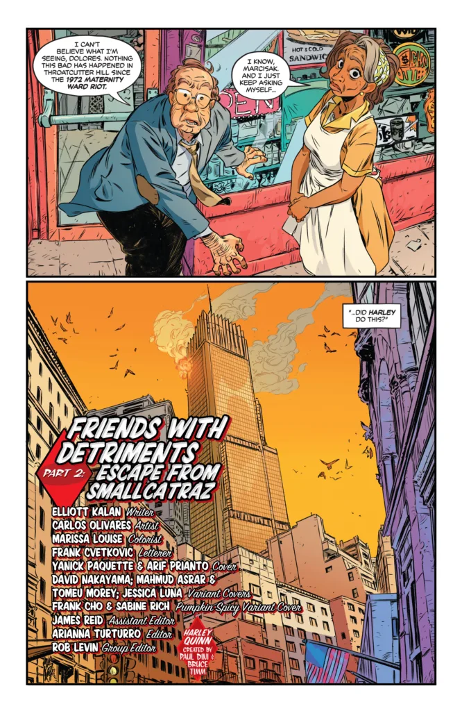 Harley Quinn #55 page 2