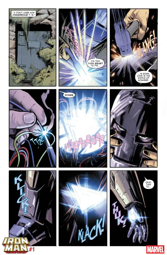 Iron Man #1 page 1