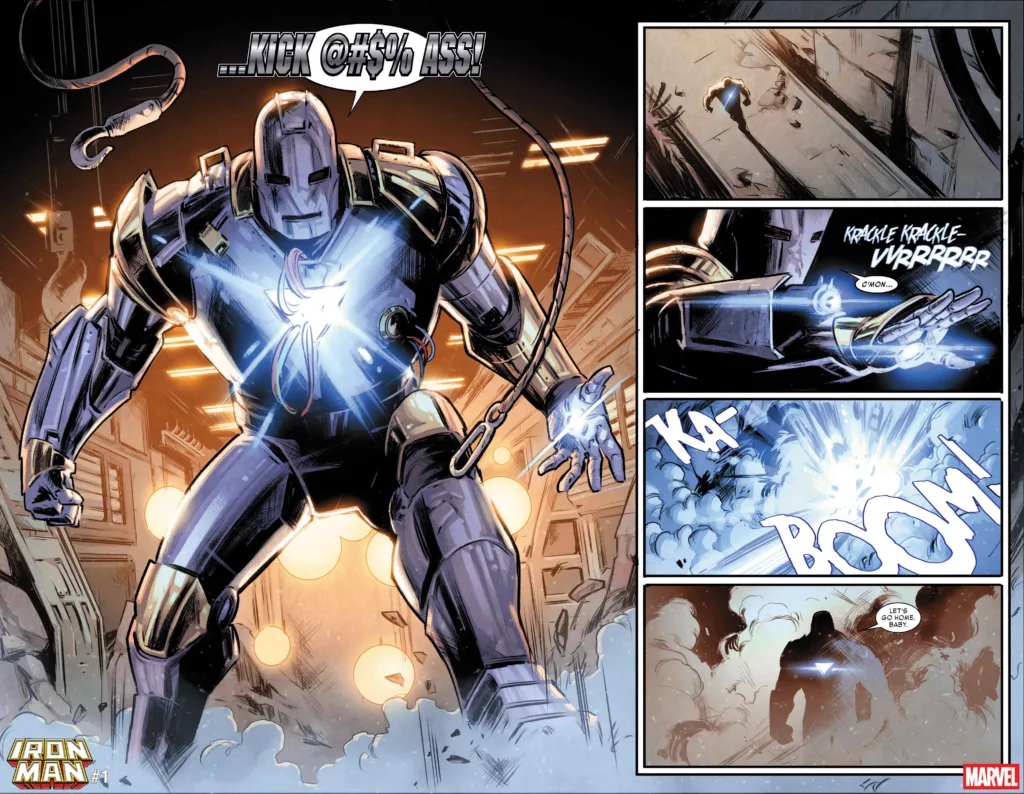 Iron Man #1 page 2