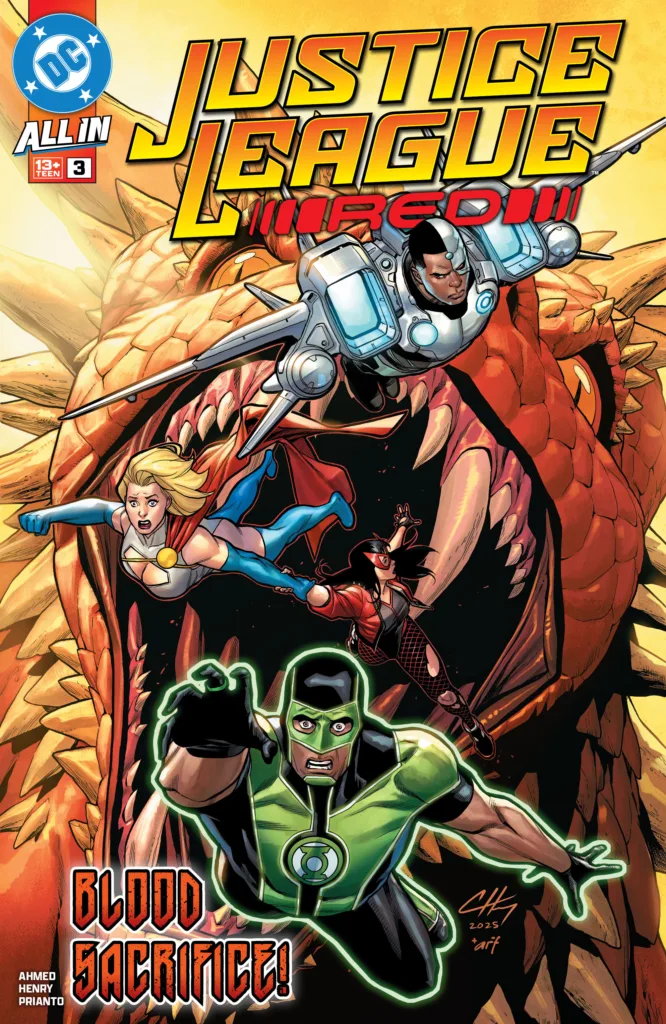 Justice League Red #3 cover