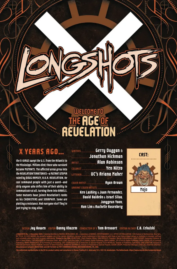 Longshots #1 page 2
